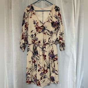 Fall Floral Dress